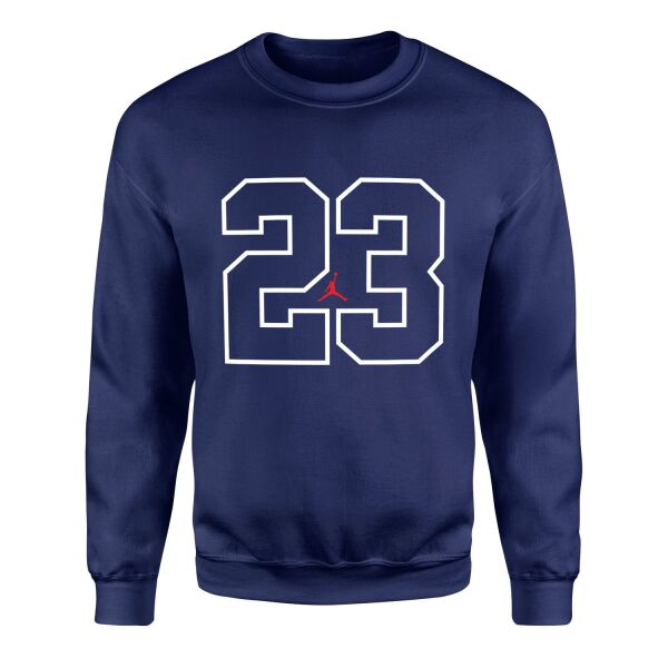 Air Jordan 23 Extract Sweatshirt M - İndigo Mavisi