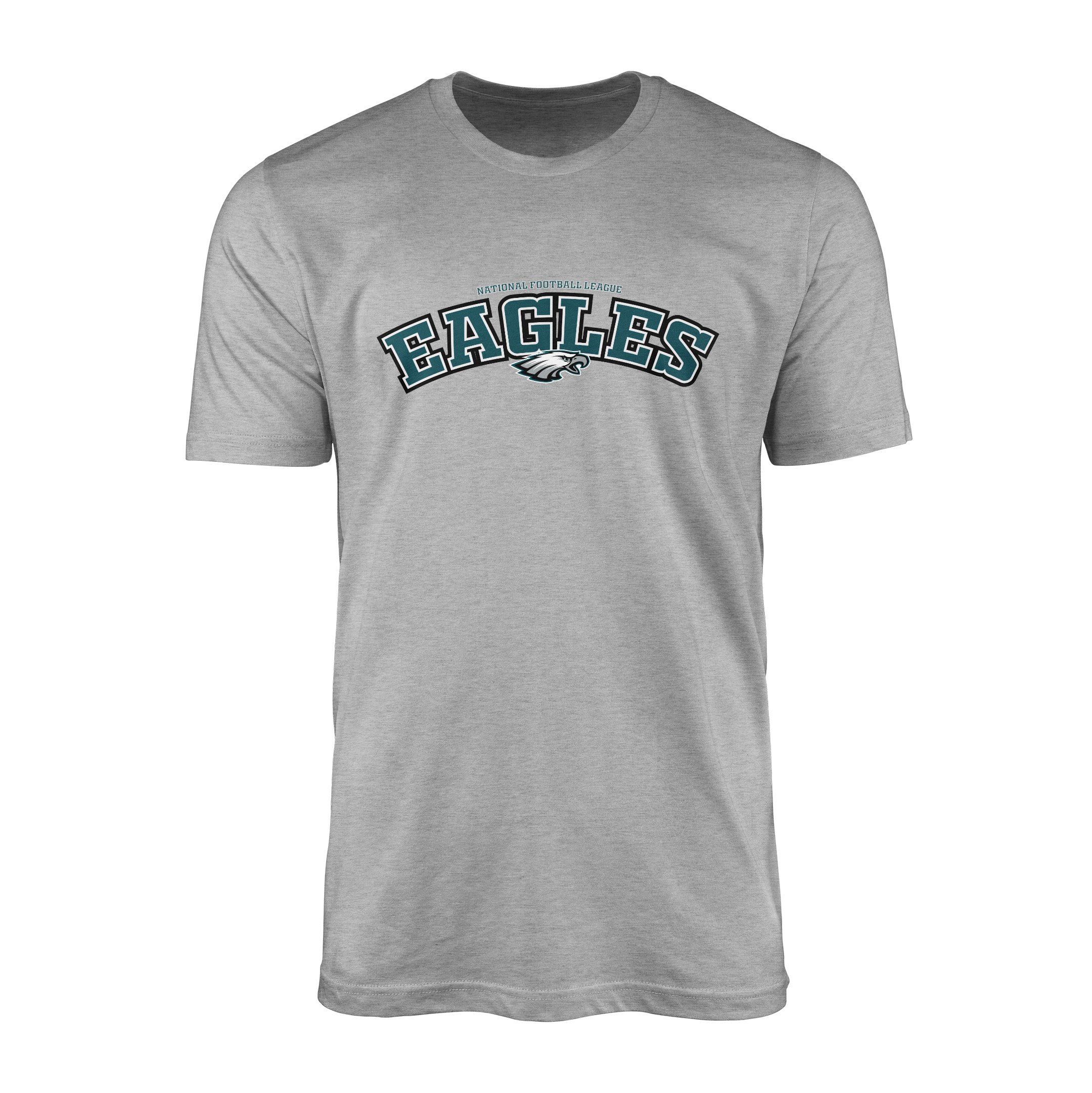 Philadelphia Eagles NFL Tişört L - Gri