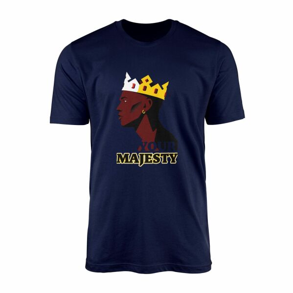 Air Jordan Your Majesty Tişört XL - İndigo Mavisi