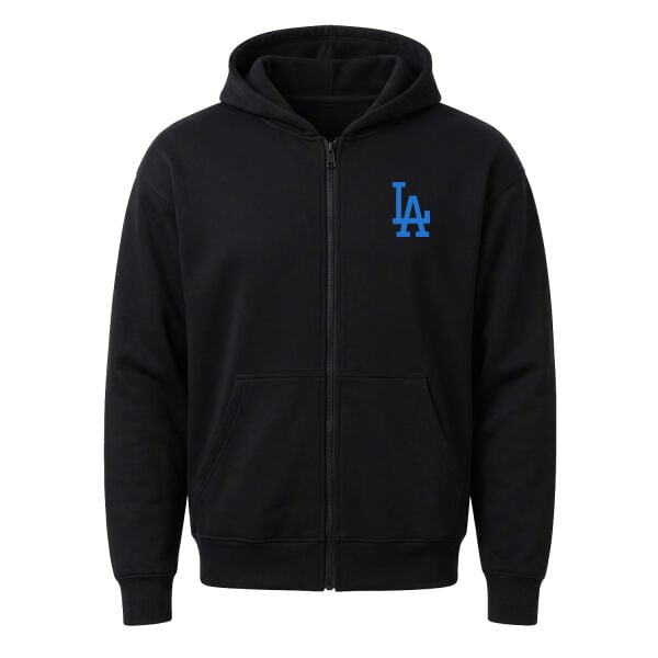 Los Angeles Dodgers Fermuarlı Kapüşonlu Sweatshirt