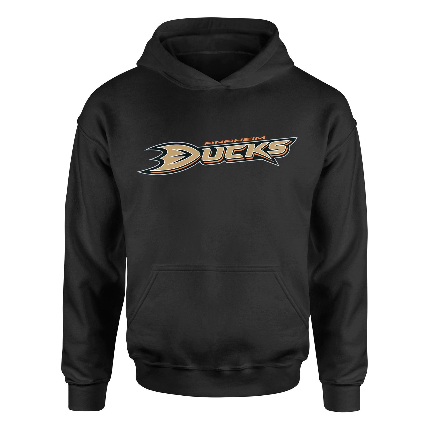 Anaheim Ducks Hoodie L - Siyah