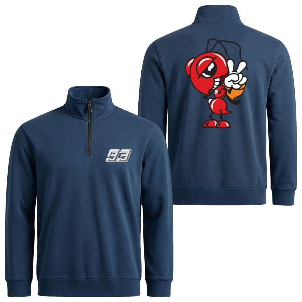 Marc Marquez Ant Edition Yarım Fermuarlı Sweatshirt