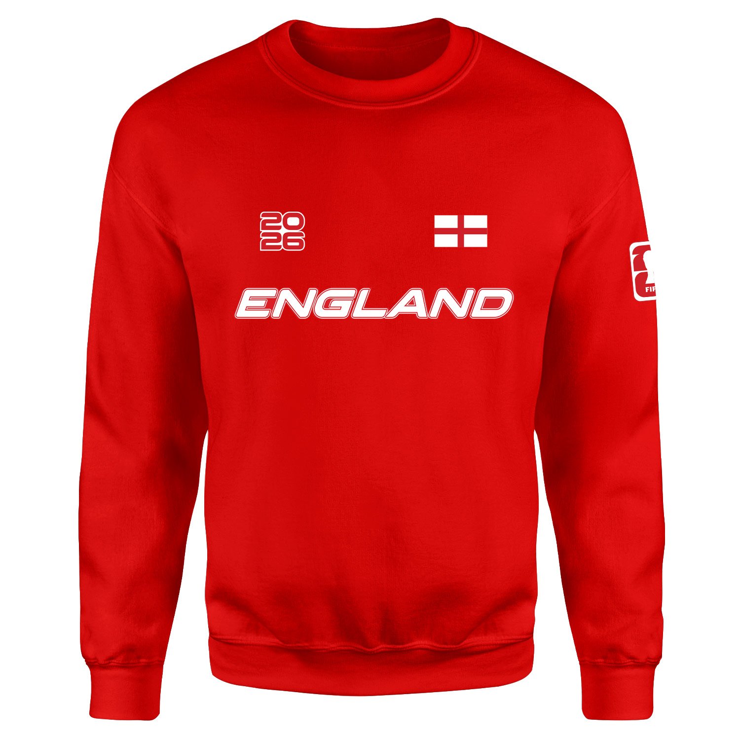 İngiltere 2026 Sweatshirt L - Kırmızı