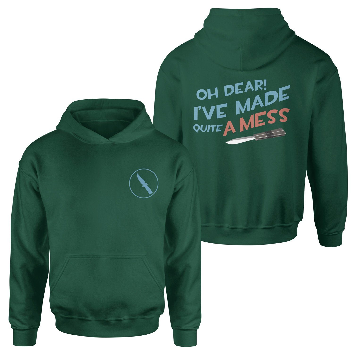 The Spy Edition | Team Fortress 2 Hoodie XL - Nefti Yeşili