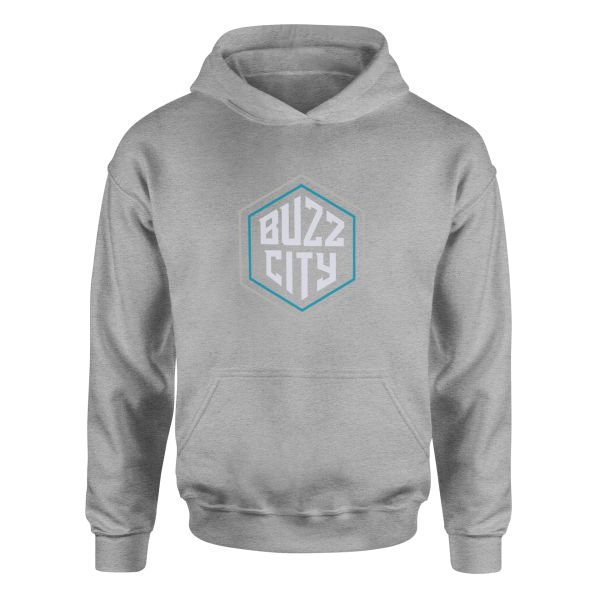 Buzz City Hoodie XL - Gri