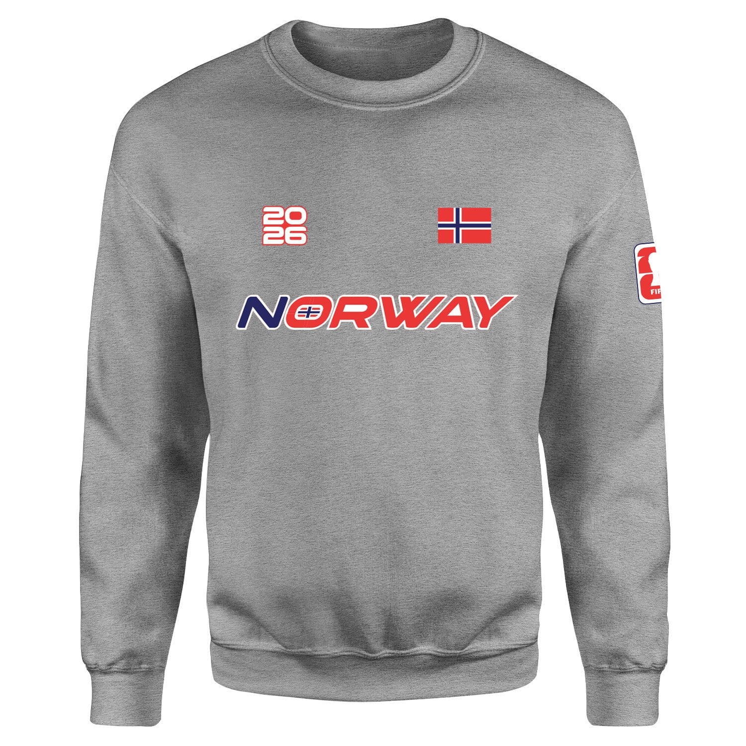 Norveç 2026 Sweatshirt XXL - Gri
