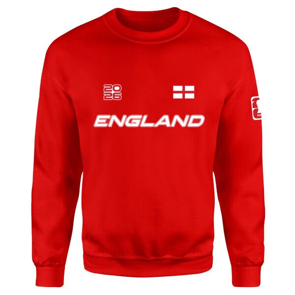 İngiltere 2026 Sweatshirt XL - Kırmızı