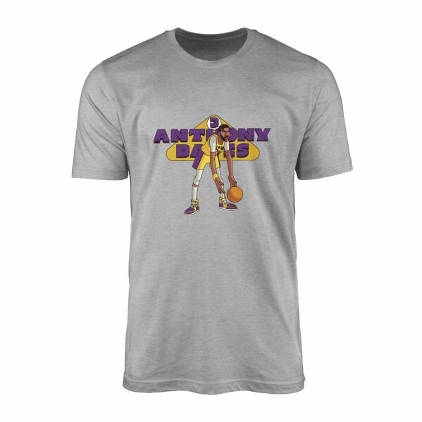 Anthony Davis 3 Tişört L - Gri