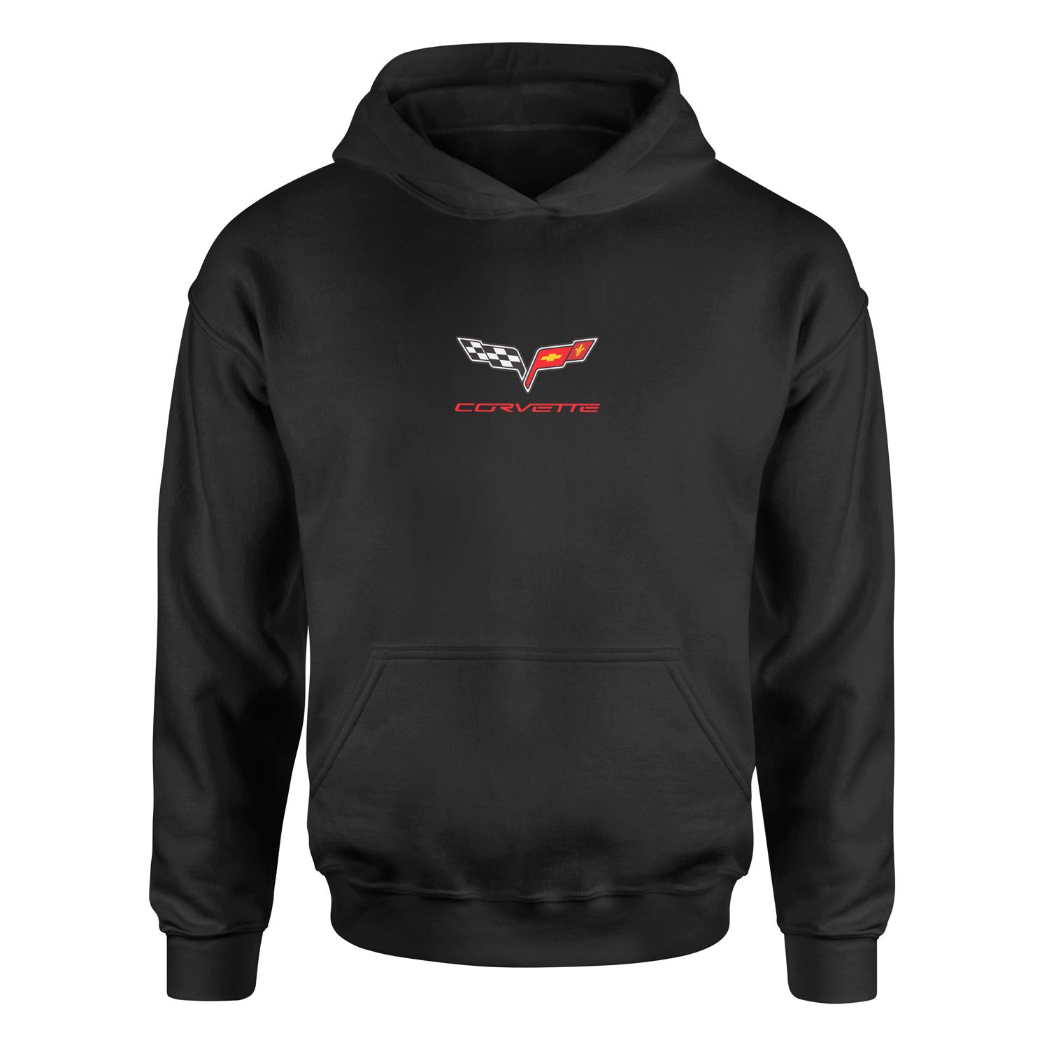 Corvette Hoodie S - Siyah