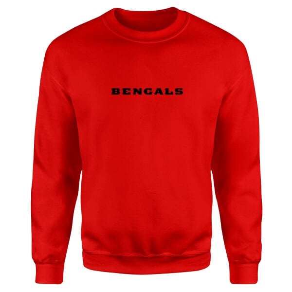 CIN BENGALS Iconic Sweatshirt L - Kırmızı