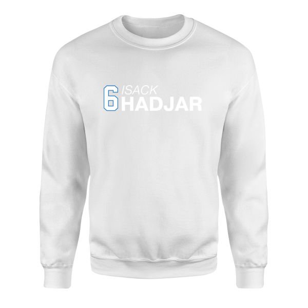 Isack Hadjar 6 Sweatshirt L - Beyaz