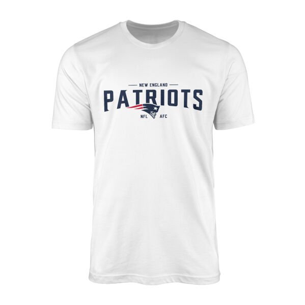New England Patriots AFC Tişört S - Beyaz