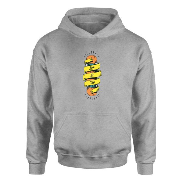 Live It Up Skates V1 Hoodie XL - Gri