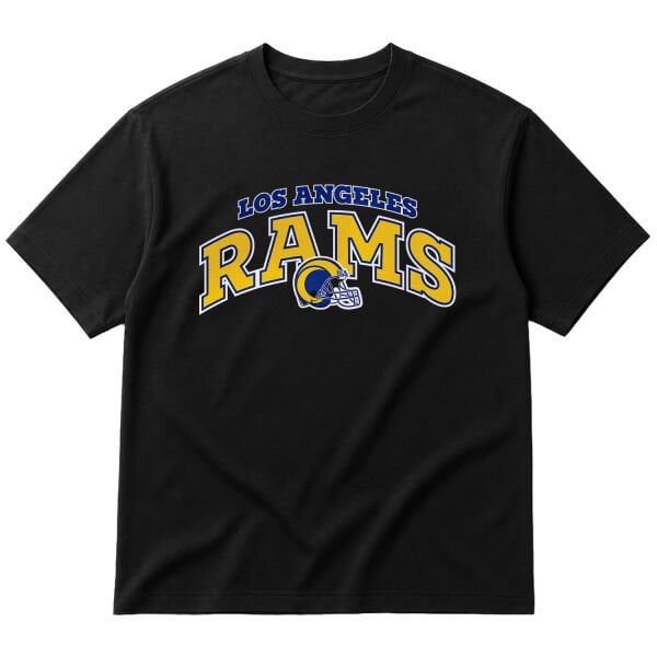 Los Angeles RAMS Arch Oversize Tişört