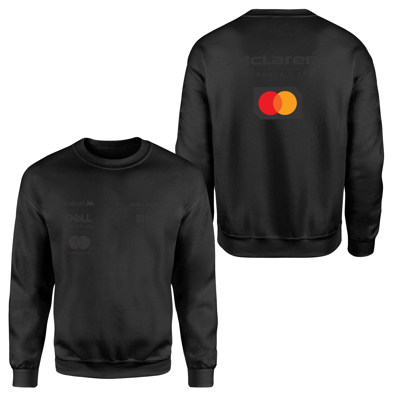McLaren Racing 2025 Teamline Sweatshirt S - Siyah