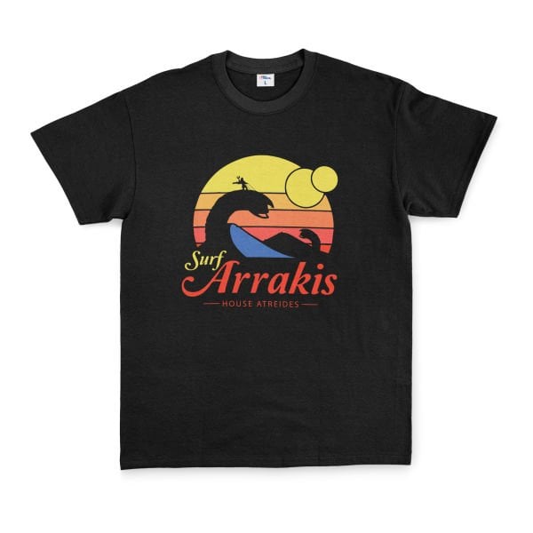 Surf Arrakis Tişört L - Siyah