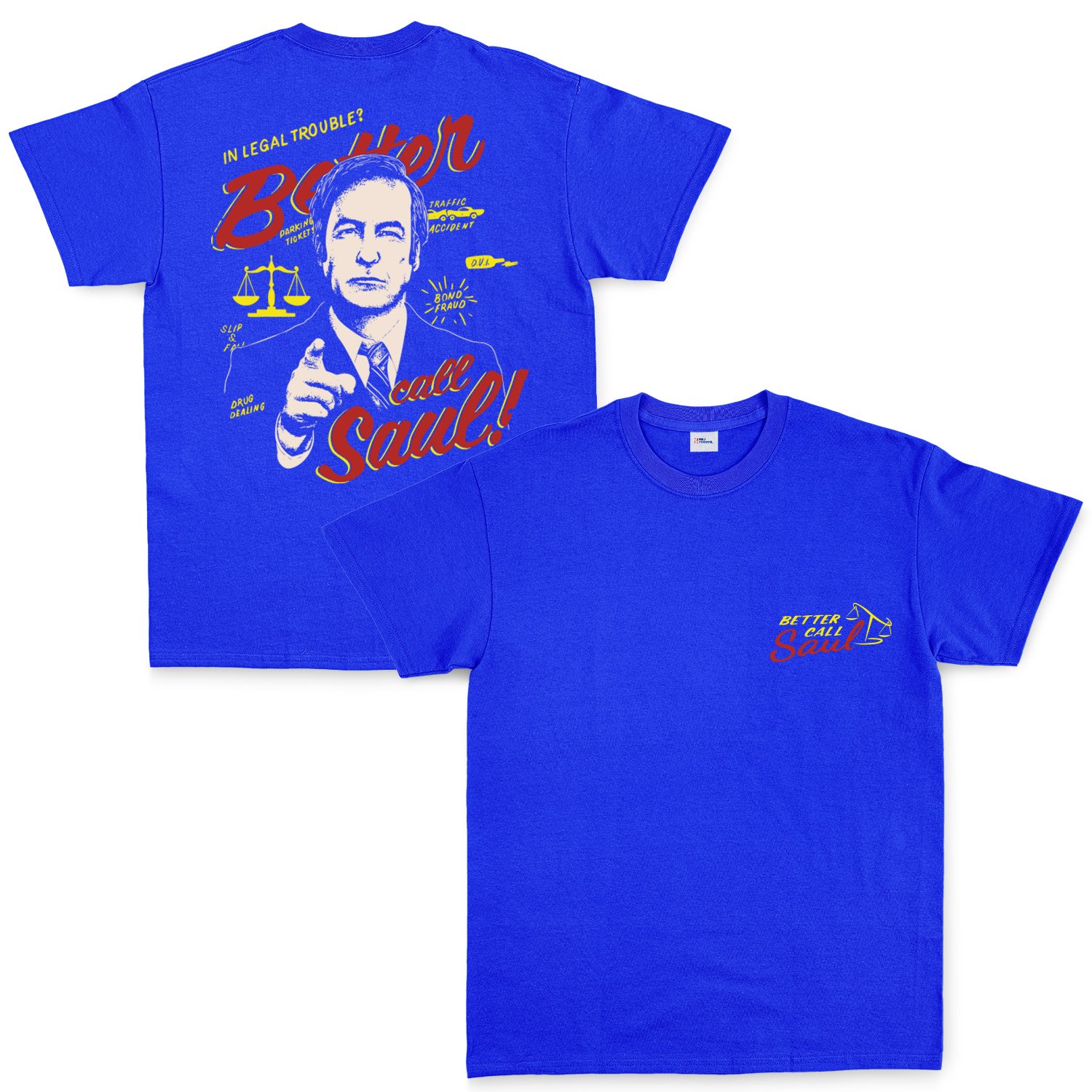Call Saul Goodman | Better Call Saul Tişört XXL - Mavi