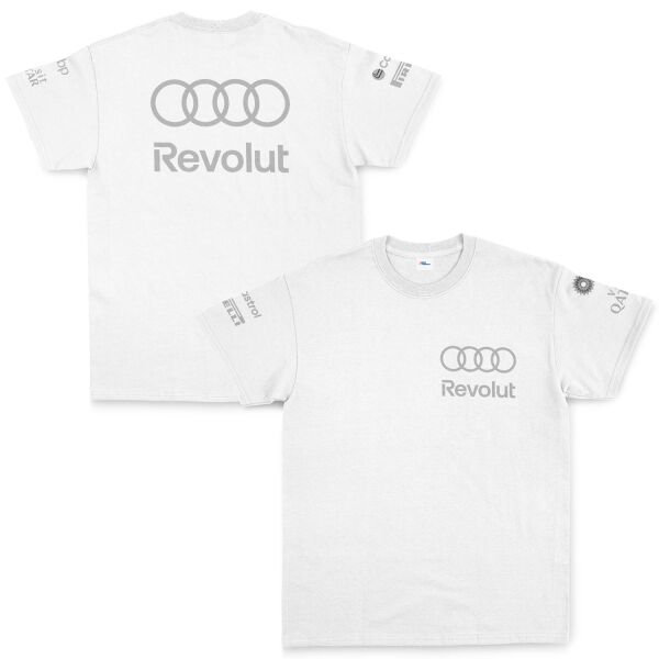 Audi Revolut Racing Tişört M - Beyaz