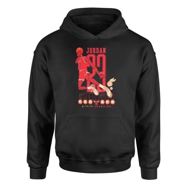 6 Time Champion, Michael ''Air'' Jordan Hoodie