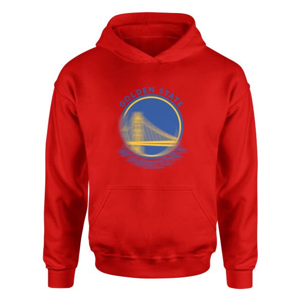 Golden State Hoodie L - Kırmızı
