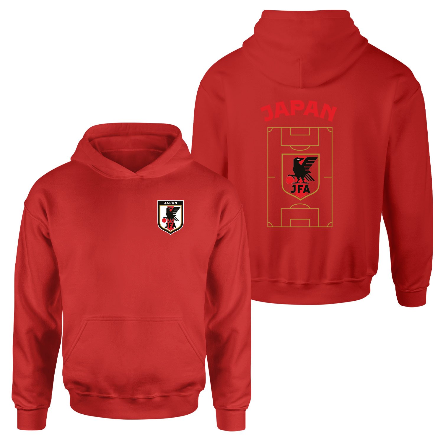 Japonya Dünya Kupası 2026 Hoodie XL - Kırmızı