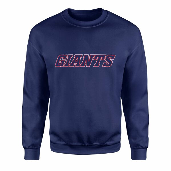NEW YORK Giants Football Sweatshirt L - İndigo Mavisi