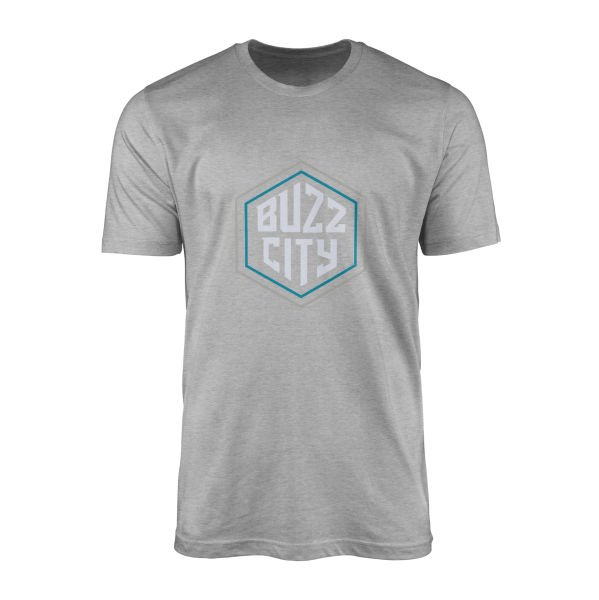 Buzz City Tişört S - Gri