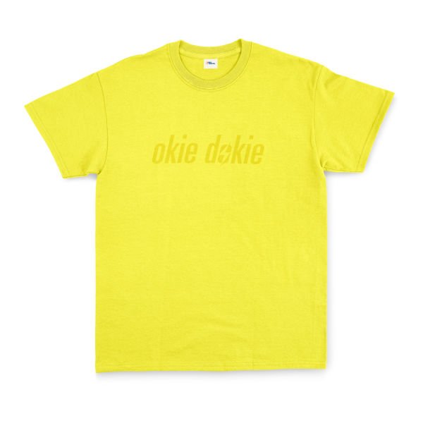 okie dokie | Fallout Tişört S - Sarı