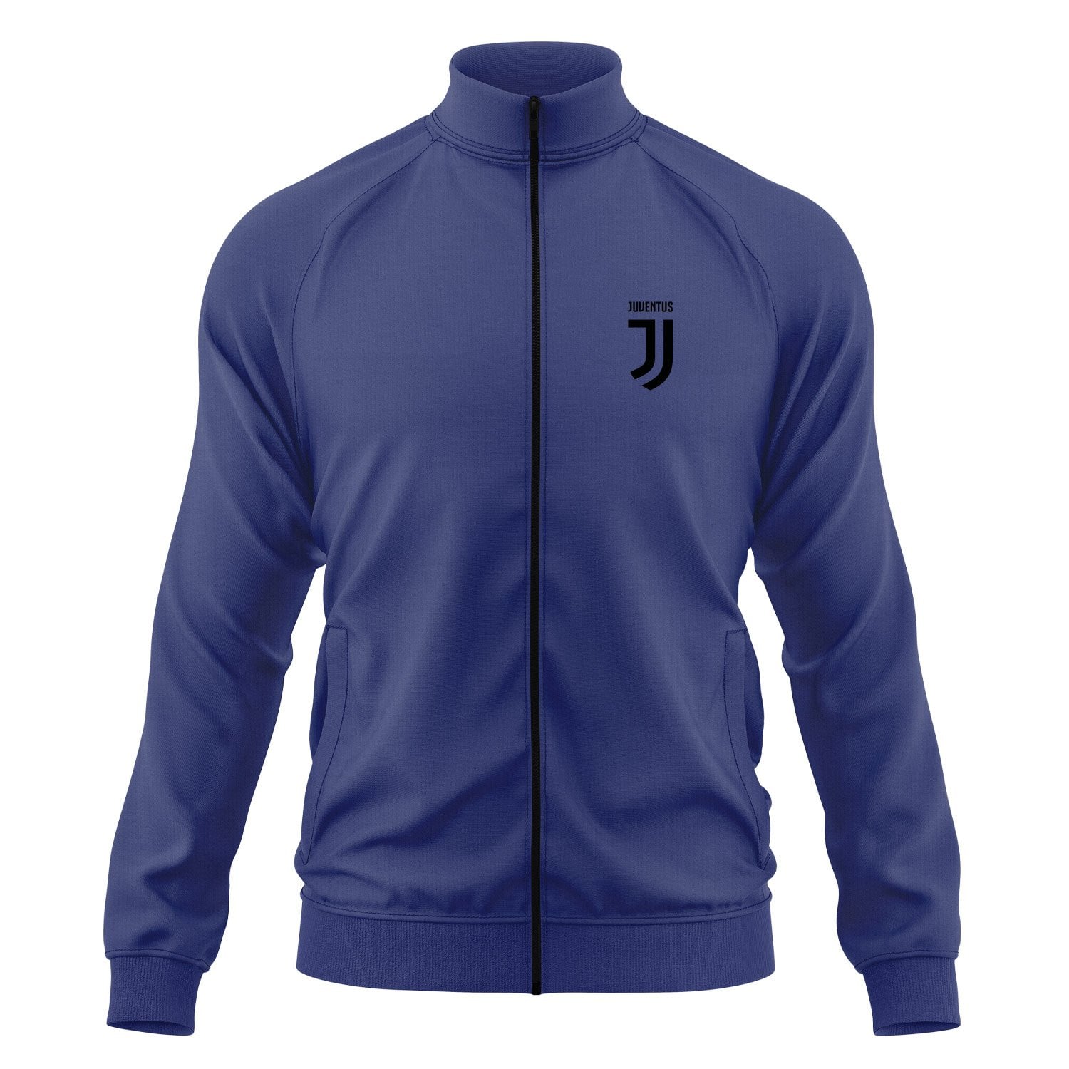 Juventus Fermuarlı Sweatshirt XL - İndigo Mavisi