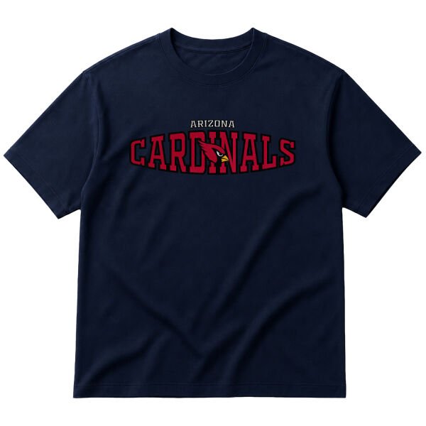 Arizona Cardinals Oversize Tişört S - İndigo Mavisi