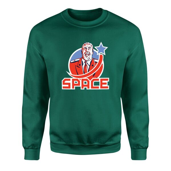 One Place That Hasn’t Been Corrupted By Capitalism | Red Alert Sweatshirt L - Nefti Yeşili