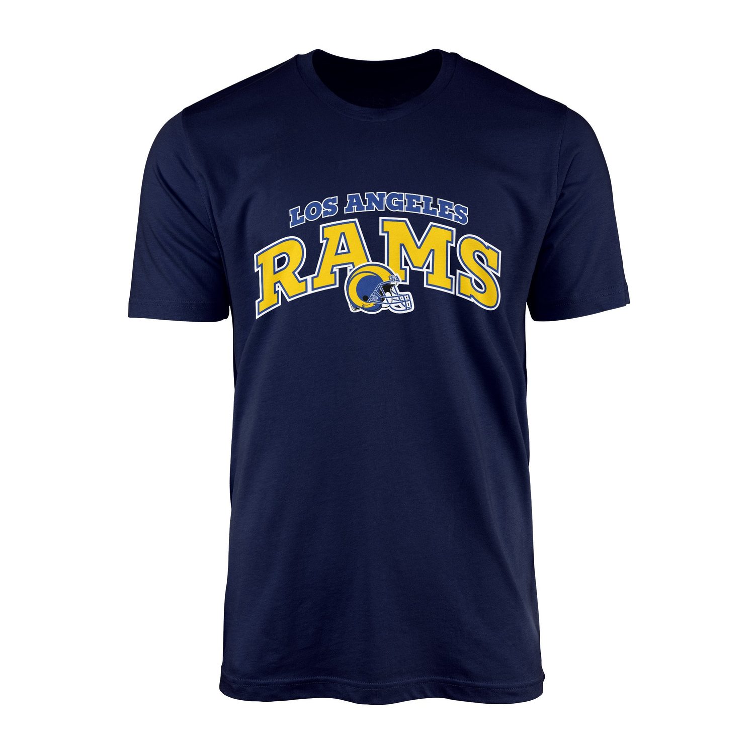 Los Angeles RAMS Arch Tişört XL - İndigo Mavisi
