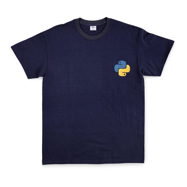 Python Icon Tişört M - İndigo Mavisi