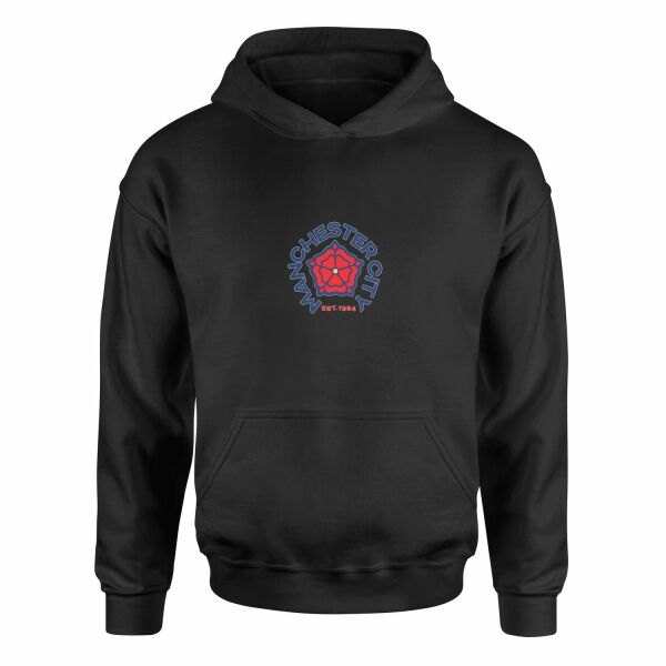 MAN City 1894 Hoodie M - Siyah