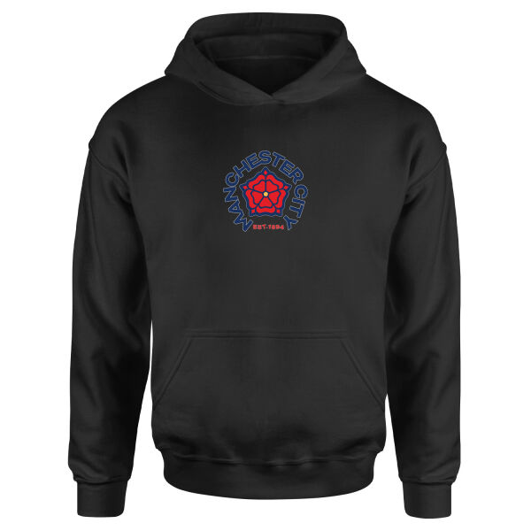 MAN City 1894 Hoodie M - Siyah