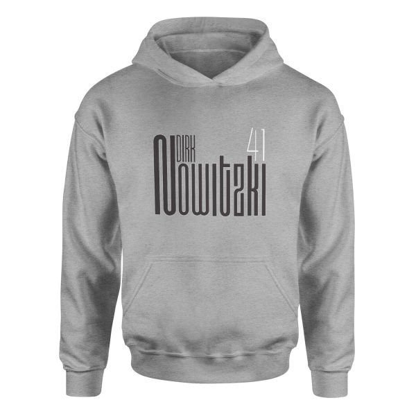 Dirk Nowitzki Hoodie XL - Gri