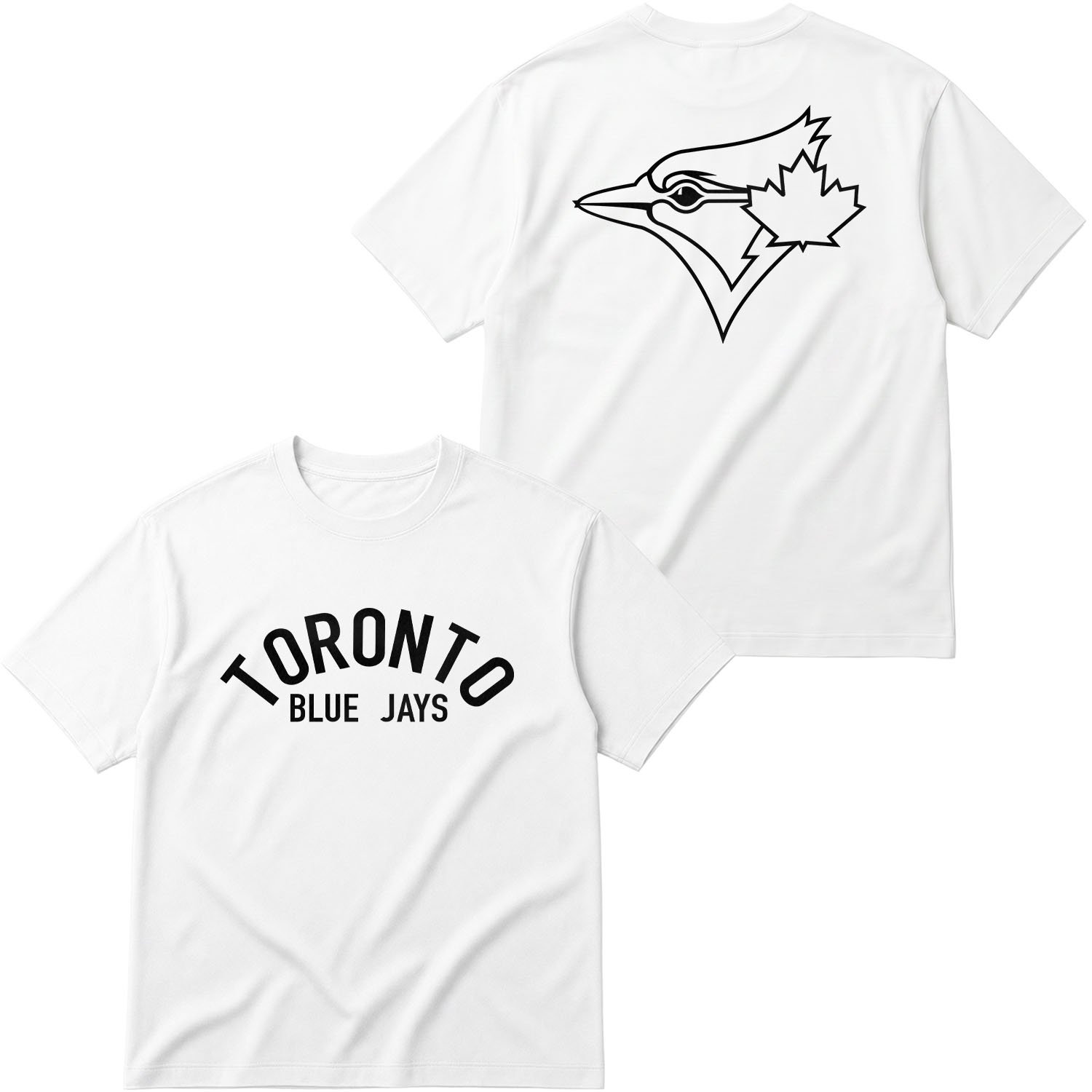 Toronto Blue Jays Muted Oversize Tişört S - Beyaz