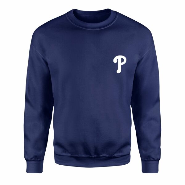 Philadelphia Phillies Sweatshirt S - İndigo Mavisi