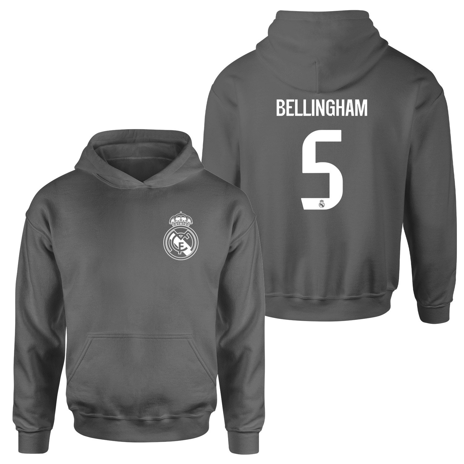Jude Bellingham RM WH Forma Hoodie XL - Füme