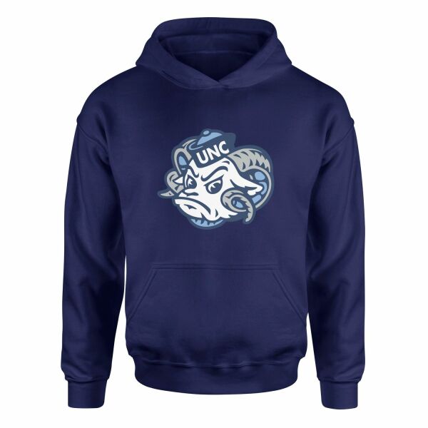 North Carolina Tar Heels Hoodie L - İndigo Mavisi