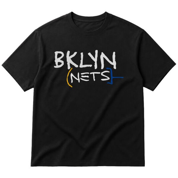 BKLYN Basquiat Oversize Tişört M - Siyah