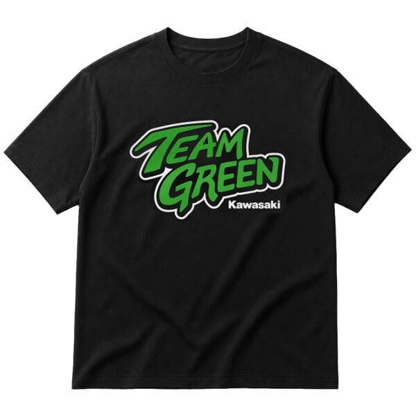 Team Green Kawasaki Racing Oversize Tişört