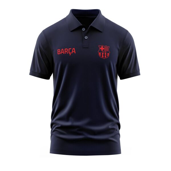 BARÇA Polo Tişört XL - İndigo Mavisi