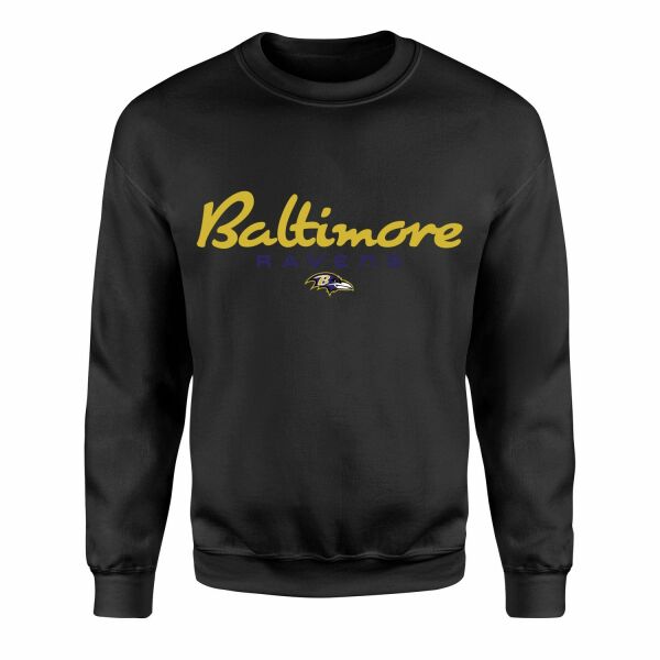 Baltimore Ravens Charm City Sweatshirt M - Siyah