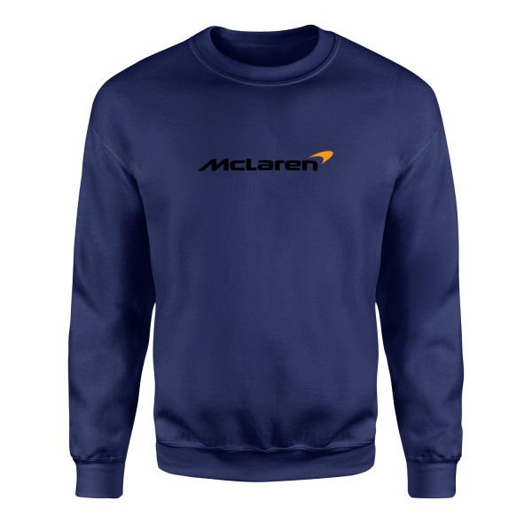 McLaren Racing Iconic Sweatshirt L - İndigo Mavisi