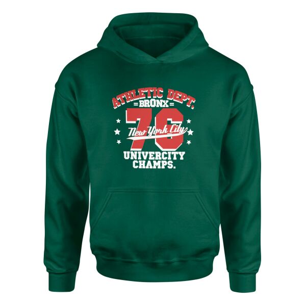 Bronx 76 NYC Hoodie L - Nefti Yeşili