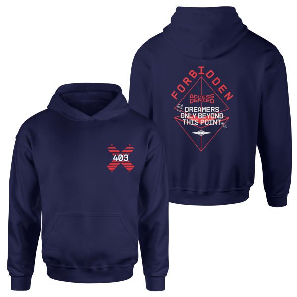HTTP 403 FORBIDDEN: Access Denied Hoodie M - Lacivert