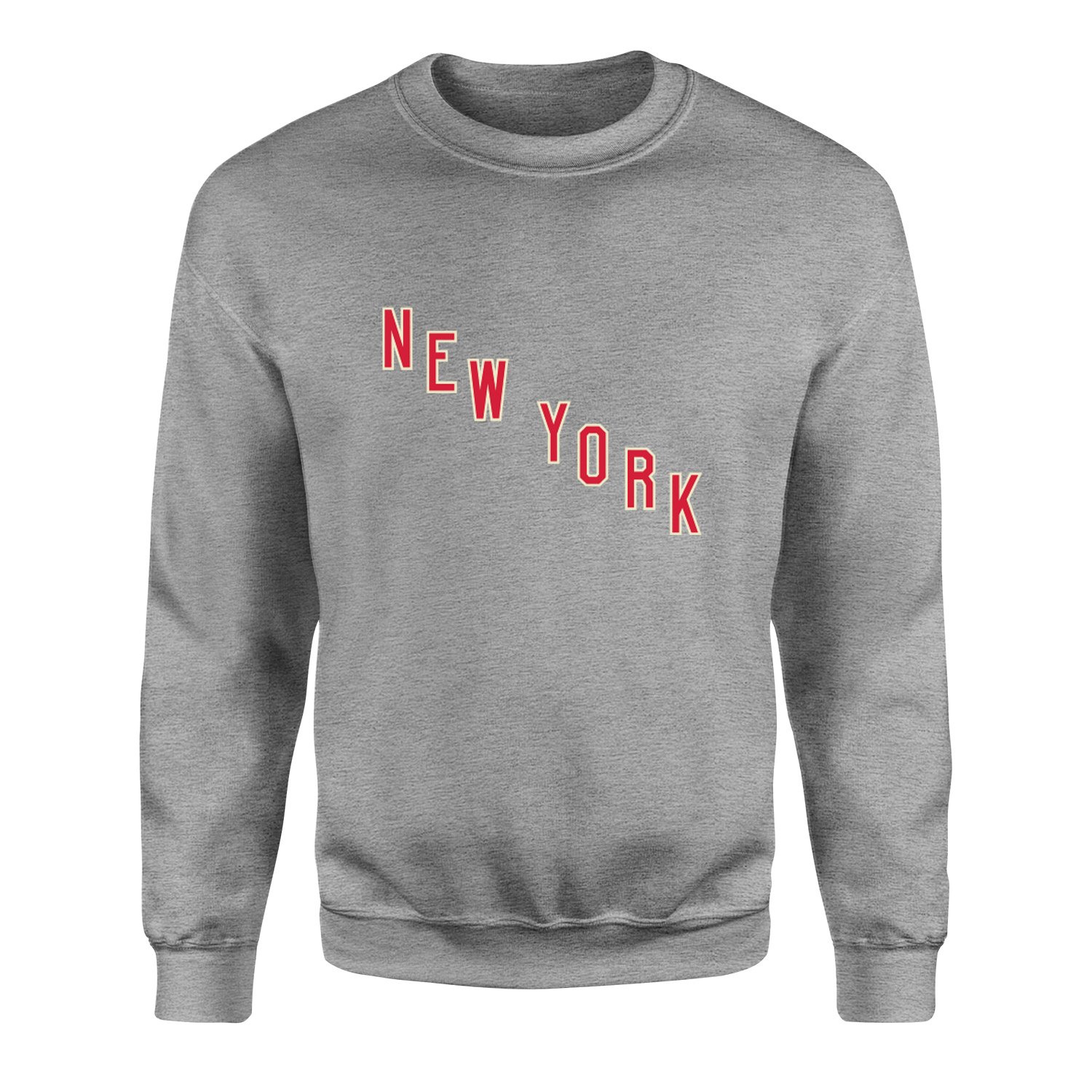 New York Rangers Shield Sweatshirt XL - Gri