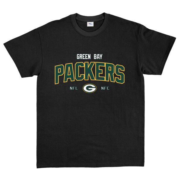 Green Bay Packers NFC Tişört L - Siyah