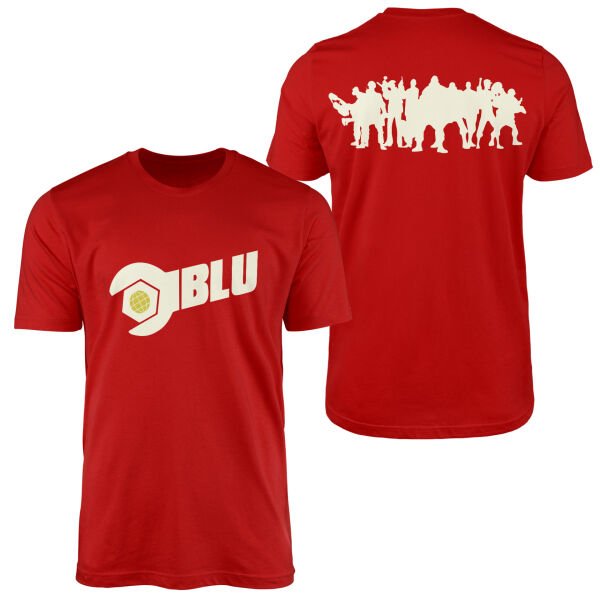 Member of BLU Team Tişört S - Kırmızı
